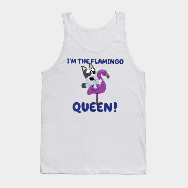 Im The Flamingo Queen Matching Family Vacation Tank Top by deptrai0023